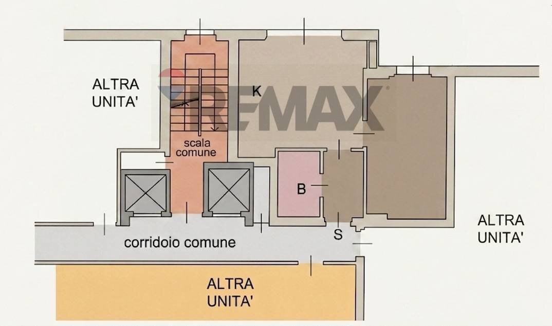 Pianta 2D - Bilocale Via Emilio Treves
 
3, Milano - planimetria 1