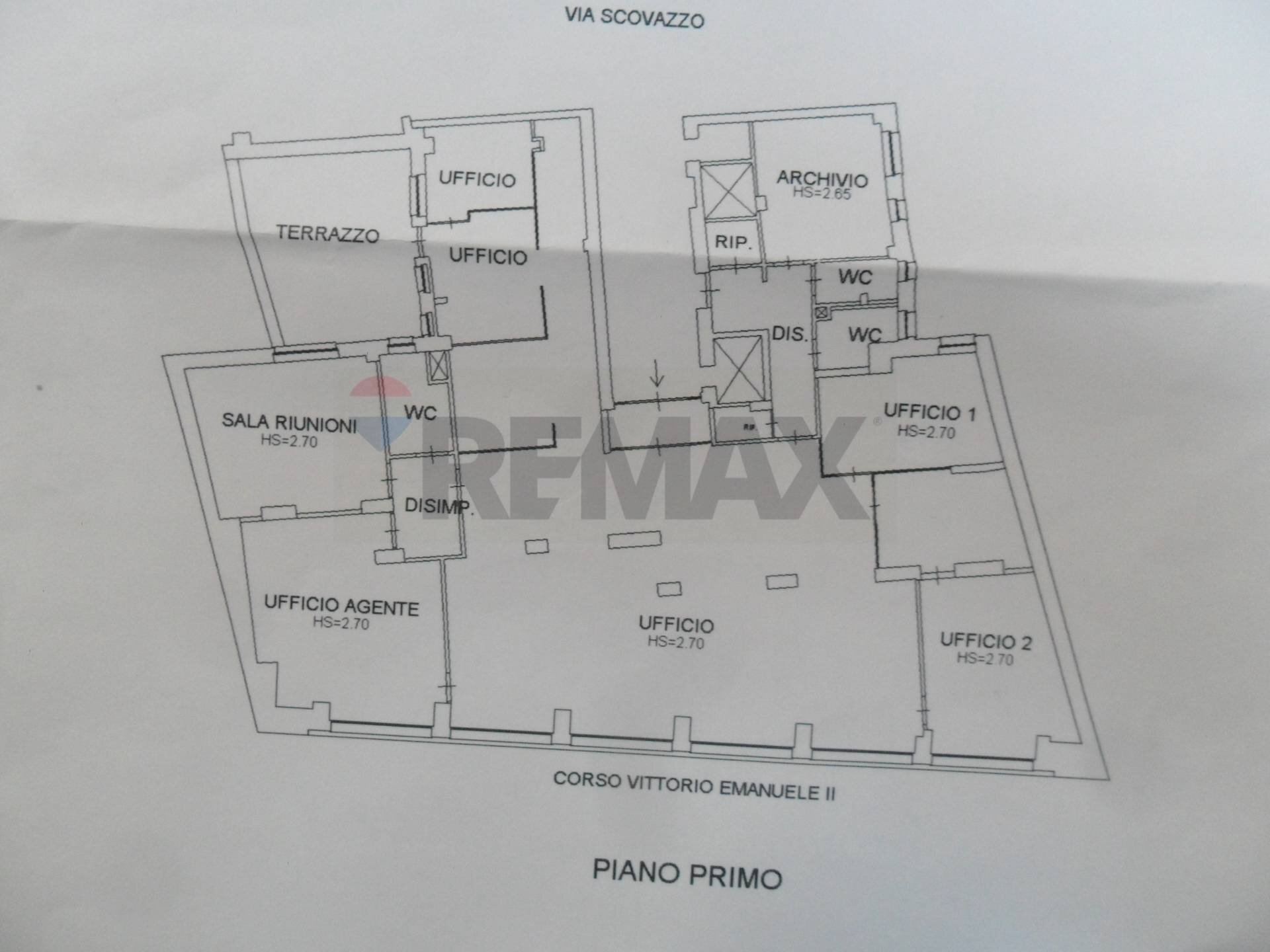 Pianta 2D - Apartment Corso  Vittorio Emanuele
 
109, Caltanissetta - floor plans 1