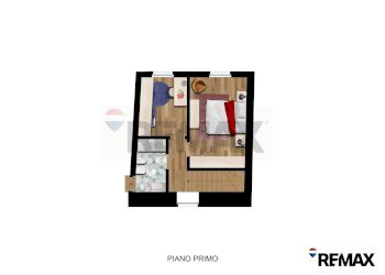 Pianta 2D - Casa indipendente Endine Gaiano - foto 8