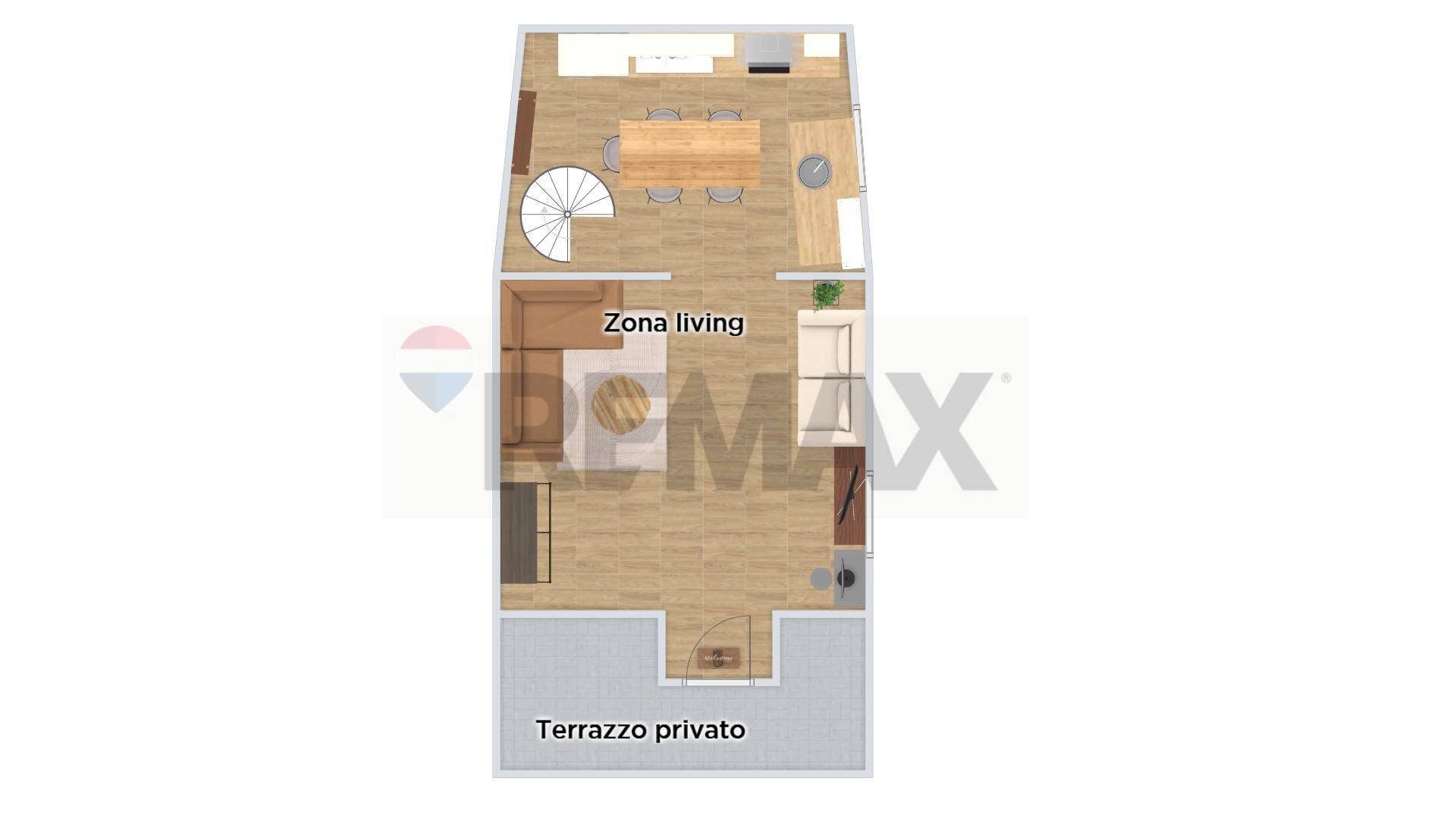 Pianta 2D - Casa semi indipendente Darfo Boario Terme - planimetria 1