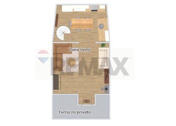 Pianta 2D - Casa semi indipendente Darfo Boario Terme - foto 22