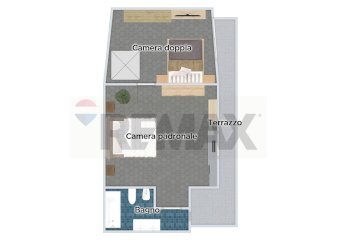 Pianta 2D - Casa semi indipendente Darfo Boario Terme - foto 23