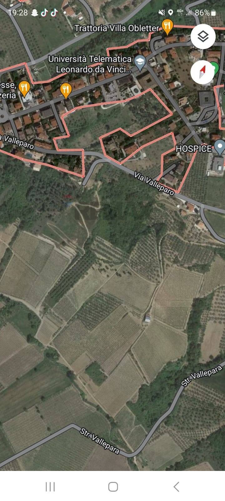 Posizione della mappa - Terreno agricolo via valleparo, Torrevecchia Teatina - foto 2
