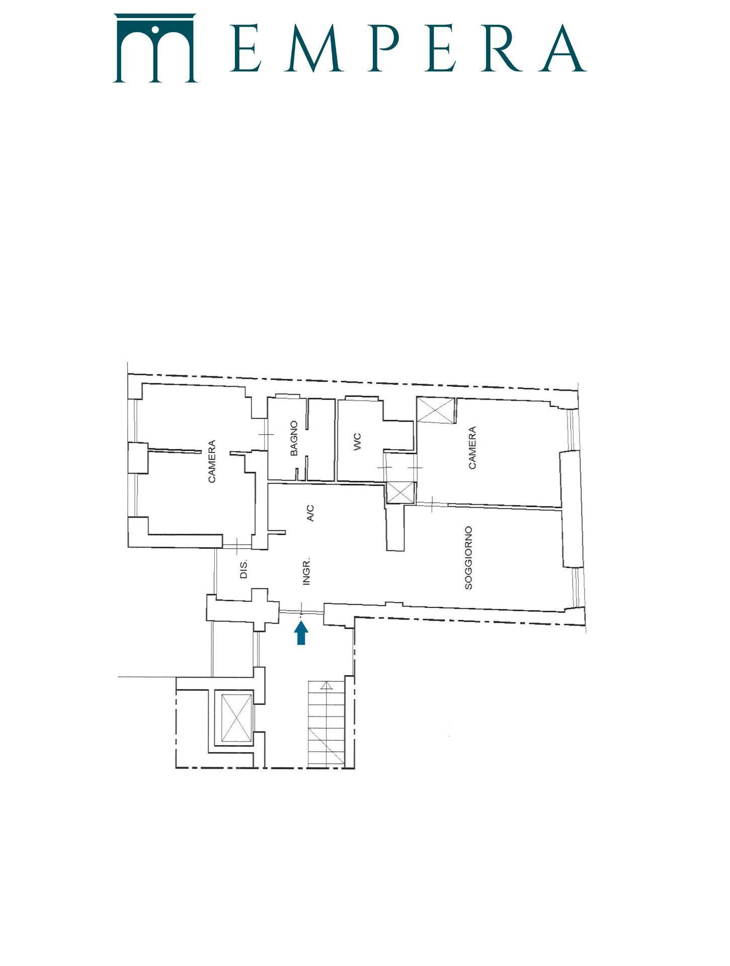 Foto 31 - Apartment Via Della Vite, Roma - floor plans 1