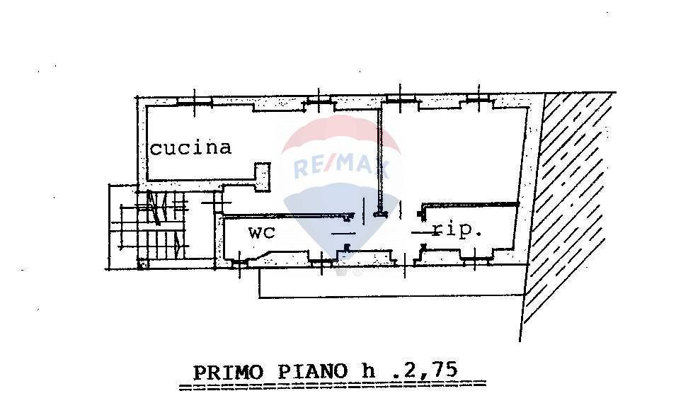 Pianta 2D - Three-room apartment Baveno - floor plans 1