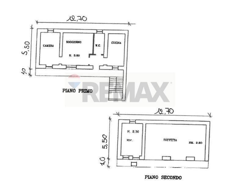 Pianta 2D - Three-room apartment Vicolo degli Orti
 
7, Varallo Pombia - floor plans 1