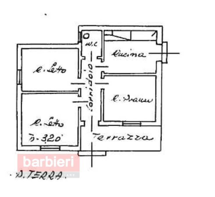 Foto 24 - Villa Via Pergolesi
 
3, Cervia - planimetria 1