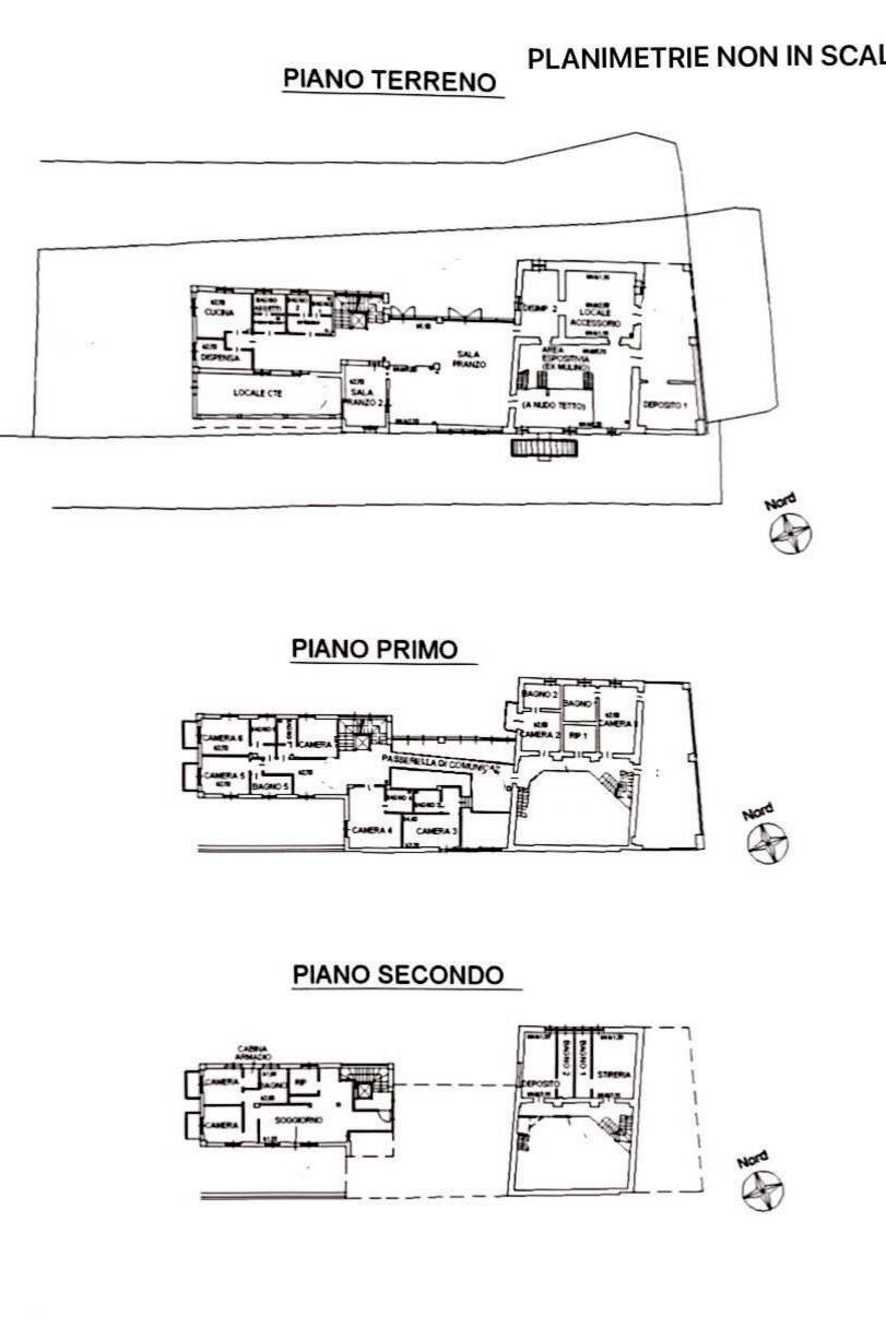 Villa via Molino, Bairo - planimetria 1
