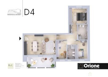 Four-room apartment Formigine - photo 4