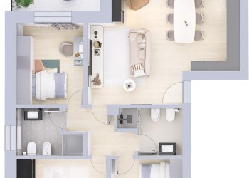 Four-room apartment Formigine - photo 5