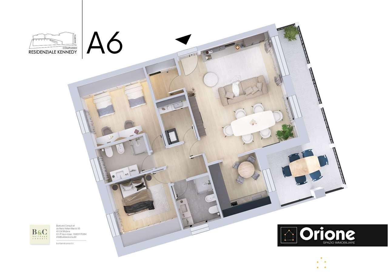 Three-room apartment Formigine - photo 3