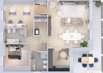 Three-room apartment Formigine - photo 4