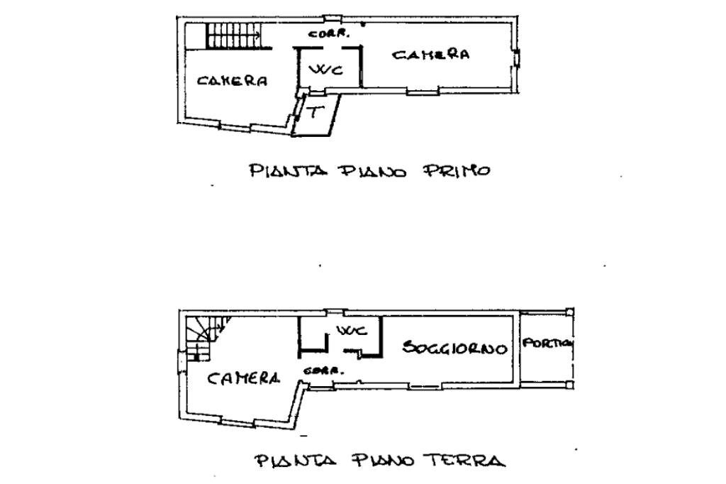 Villa Via fossati, Cipressa - floor plans 1