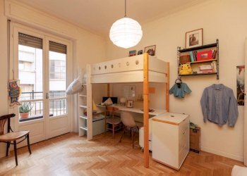 Camera da letto - Quadrilocale via Sommacampagna, 11, Torino (zona Borgo Po) - foto 41