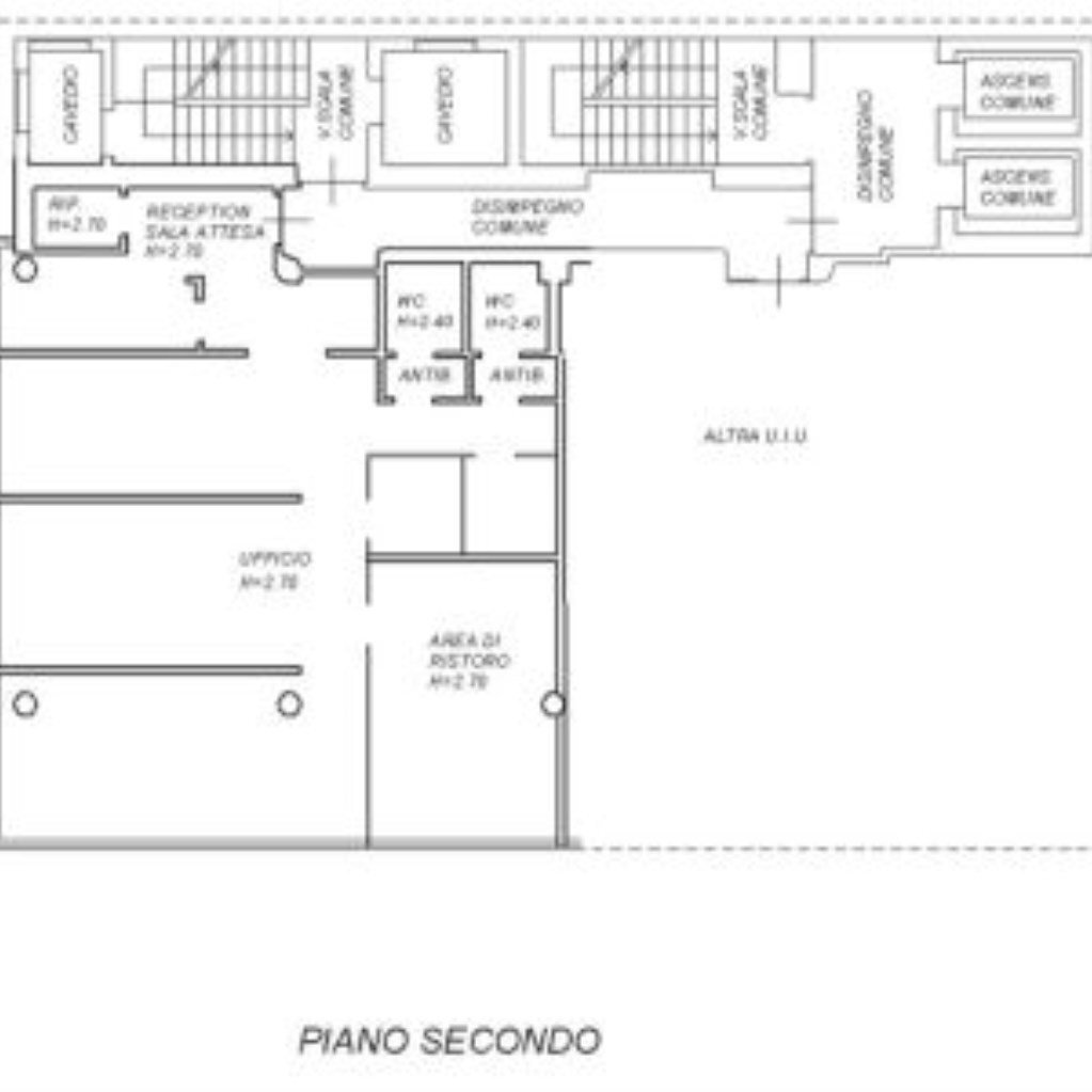 Office Via Selice Provinciale, 51, Imola - floor plans 1