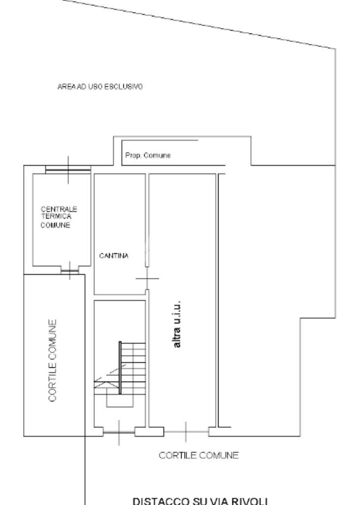 Appartamento Via Rivoli, Rosta - planimetria 1