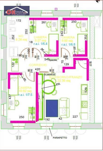 Foto 13 - Terreno non edificabile alto san nazzaro
 
7, Verona - planimetria 1