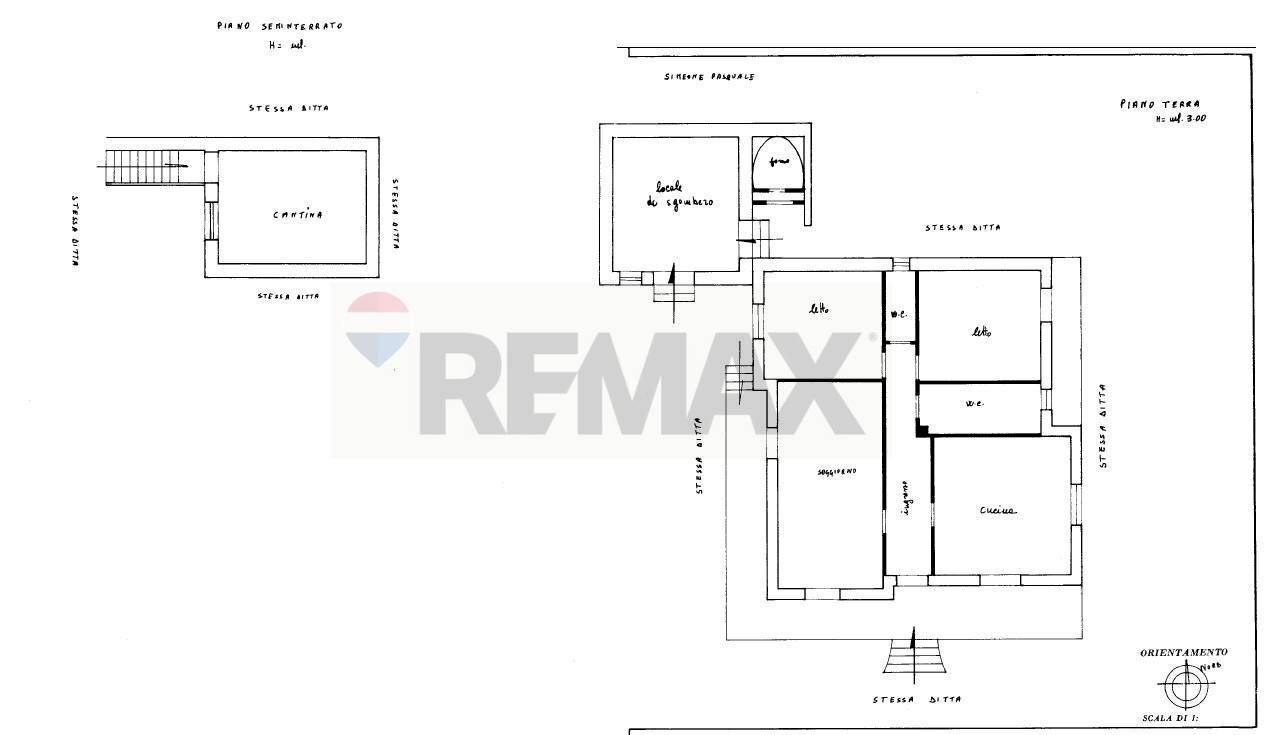 Pianta 2D - Villa Località Starza contrada Santa Croce
 
Snc, Carinola - planimetria 1