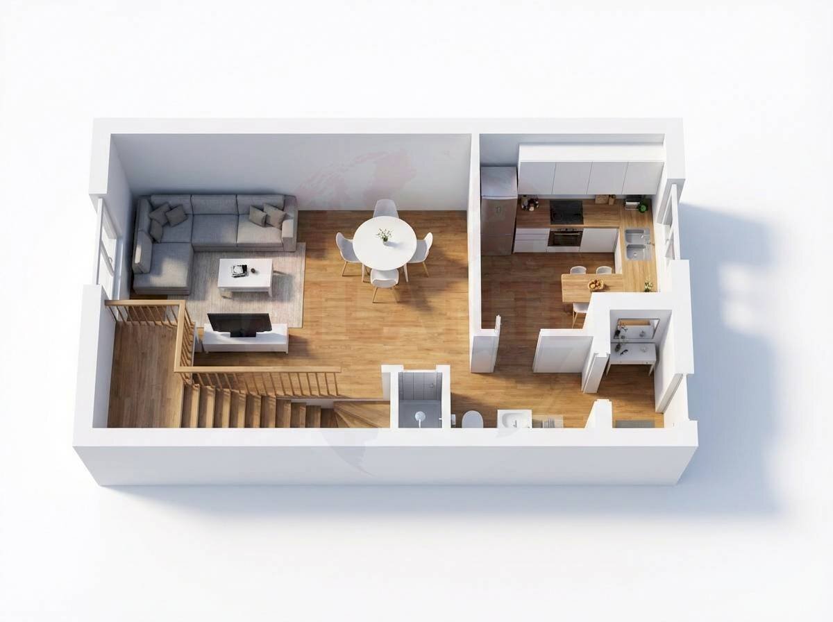 Foto 34 - Terraced Villa Via Bongetti
 
17, Ome - floor plans 1