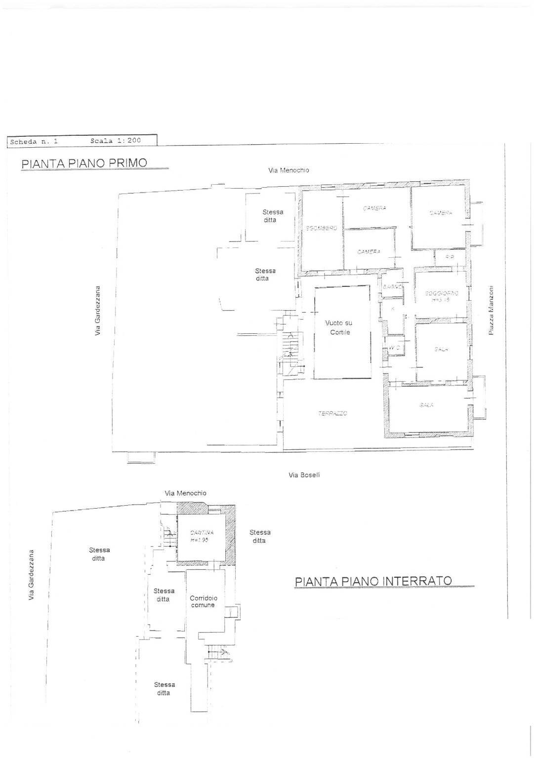 Ufficio via Paolo Boselli, Carmagnola - planimetria 1