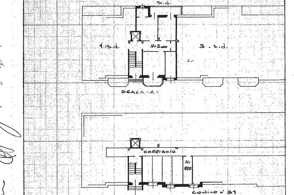 Three-room apartment Via Giovenale Boetto, Bra - floor plans 1