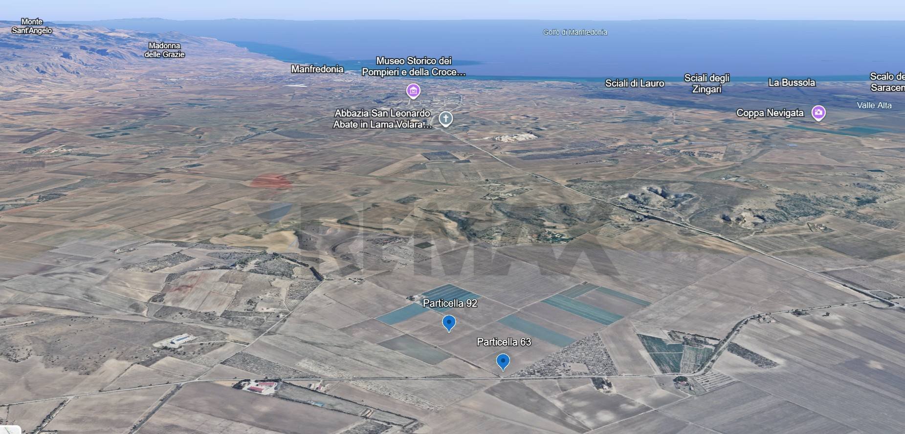Posizione della mappa - Terreno agricolo Località Posta Tuoro - HPQW+HX5, San Giovanni Rotondo - foto 1