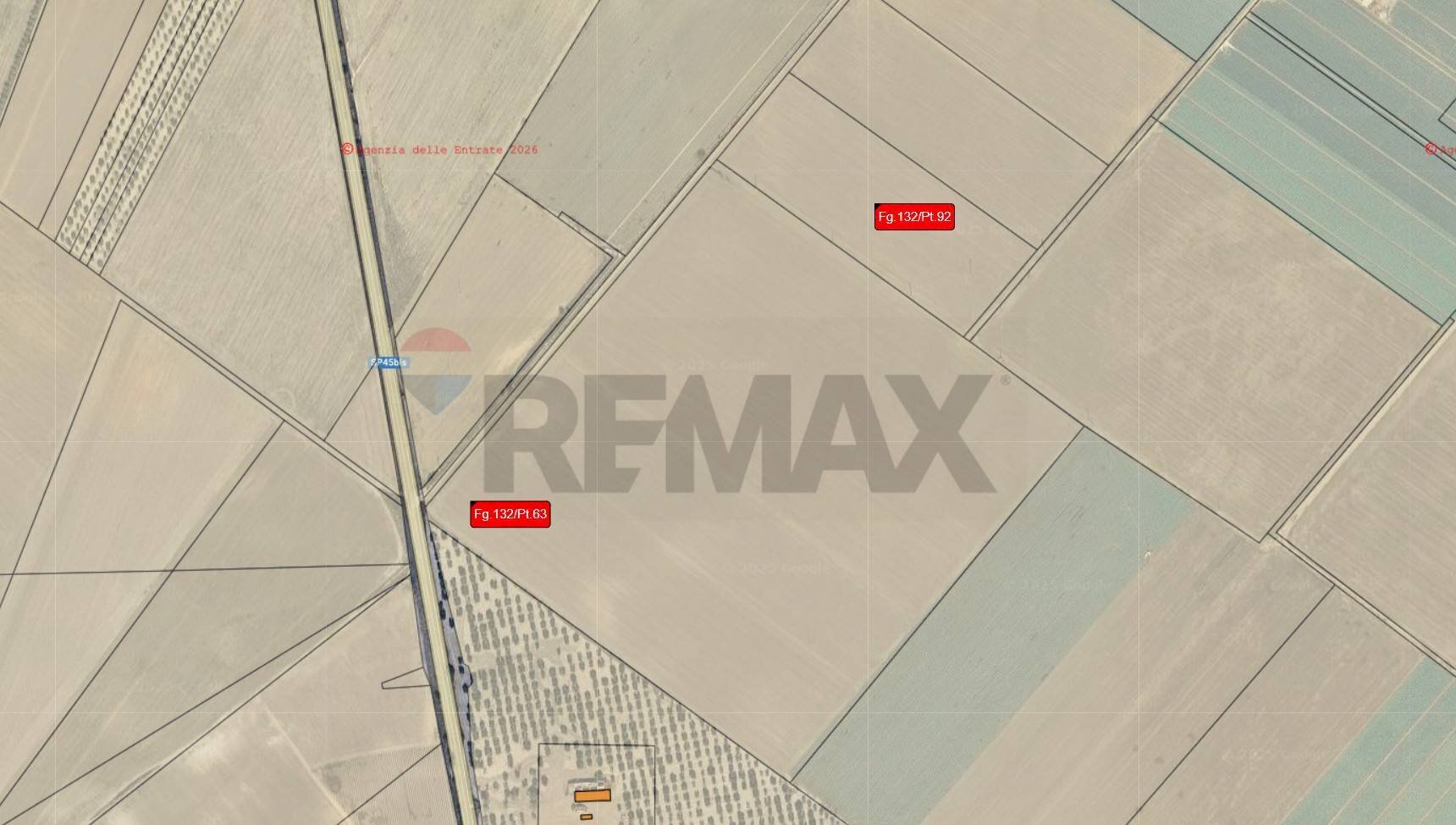 Pianta 2D - Terreno agricolo Località Posta Tuoro - HPQW+HX5, San Giovanni Rotondo - foto 2