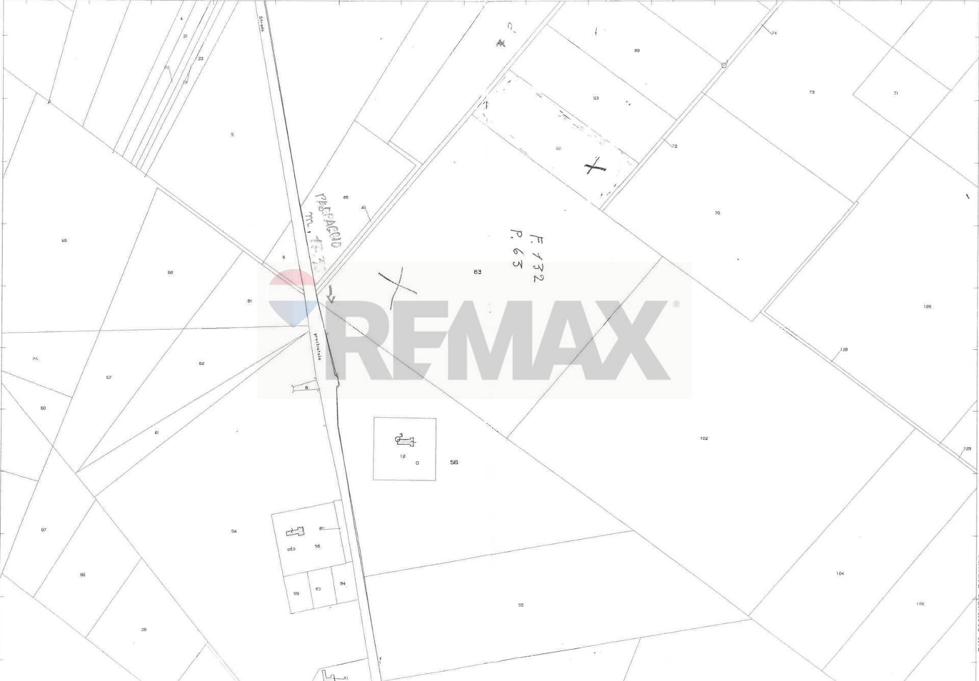 Pianta 2D - Terreno agricolo Località Posta Tuoro - HPQW+HX5, San Giovanni Rotondo - planimetria 1