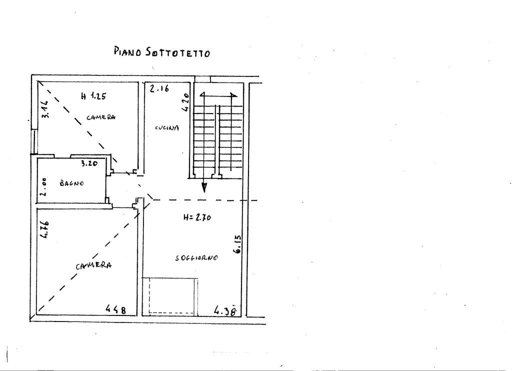 Foto 25 - Trilocale Via Delle Bocchette
 
17, Pisa - planimetria 1