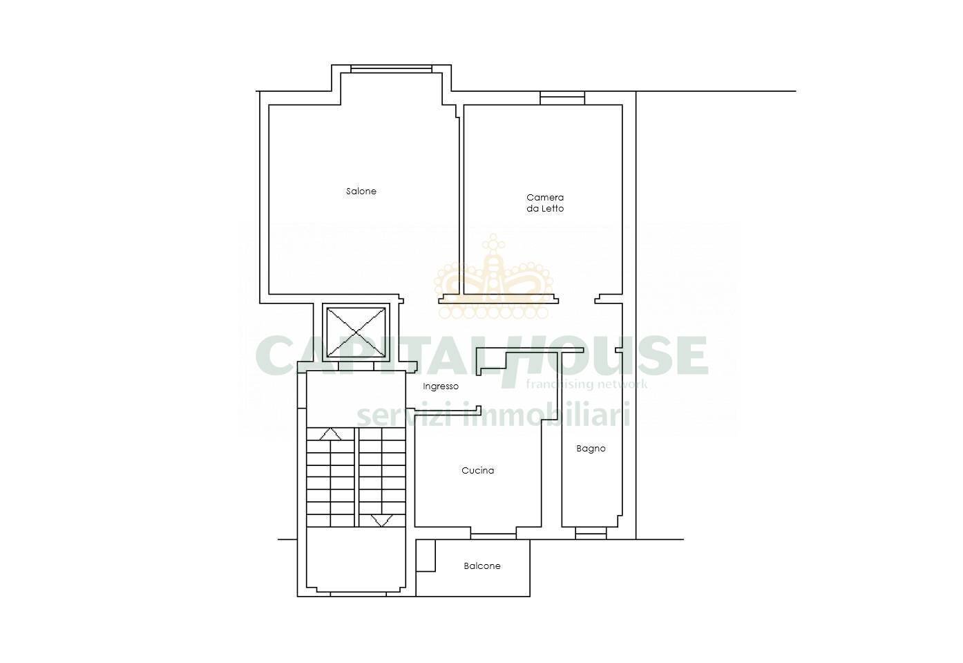 Foto 24 - Two-room apartment Via Francesco Cilea, Milano - floor plans 1