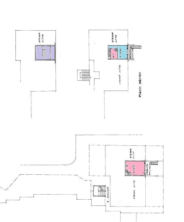 Foto 16 - Terraced Villa via Casina
 
16, Porto Azzurro - floor plans 1