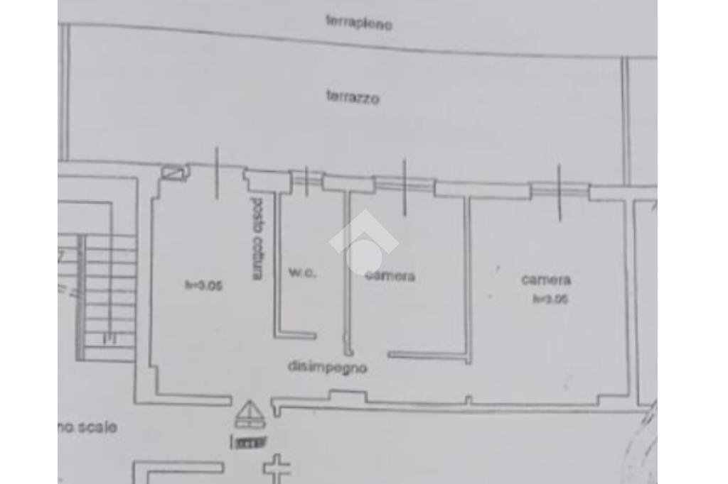 Appartamento Via Ausonia, Genova (zona Castelletto) - planimetria 1