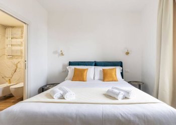 Camera da letto - Three-room apartment via Domenico Fontana, 40, Roma - photo 3