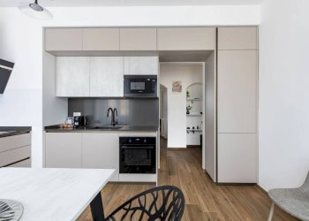 Cucina - Trilocale via Domenico Fontana, 40, Roma - foto 4