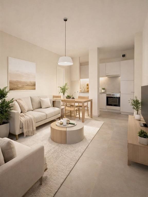 Salone - Bilocale via Guglielmo Baldessano, 41, Carmagnola - foto 2