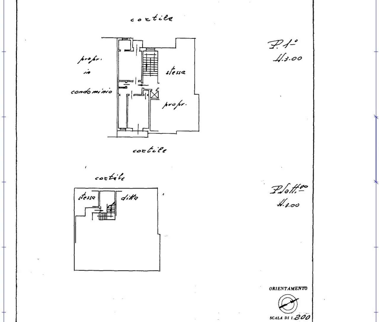 planimetria immobile - Bilocale via Amati, 115/E, Venaria Reale - planimetria 1