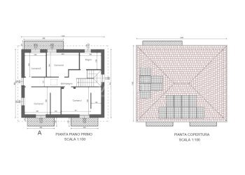 TE181_Pianta Piano Primo e Pianta Copertura_page-0 - Villa Riccò del Golfo di Spezia - foto 3