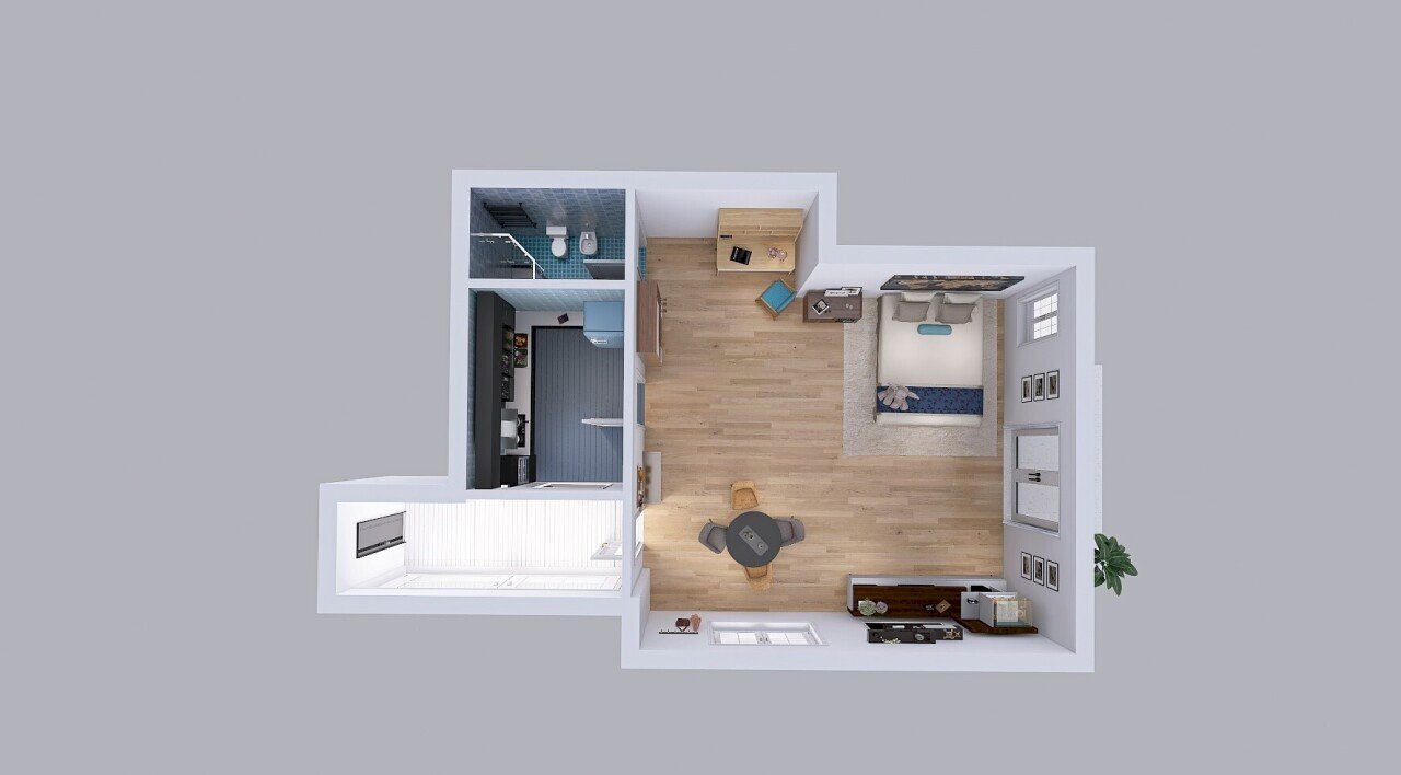 Firenze 42 D_Firenze 42 D-2.jpeg - Trilocale Corso Firenze 42, Genova (zona Castelletto) - foto 2