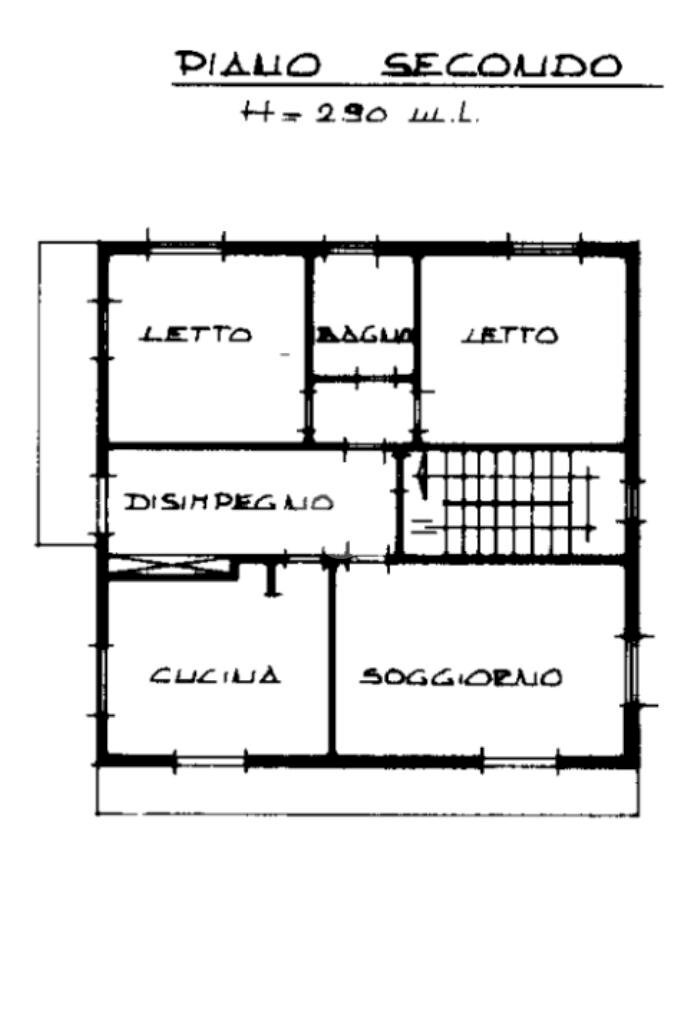 Four-room apartment Strada statale dinazzano, Casalgrande - floor plans 1