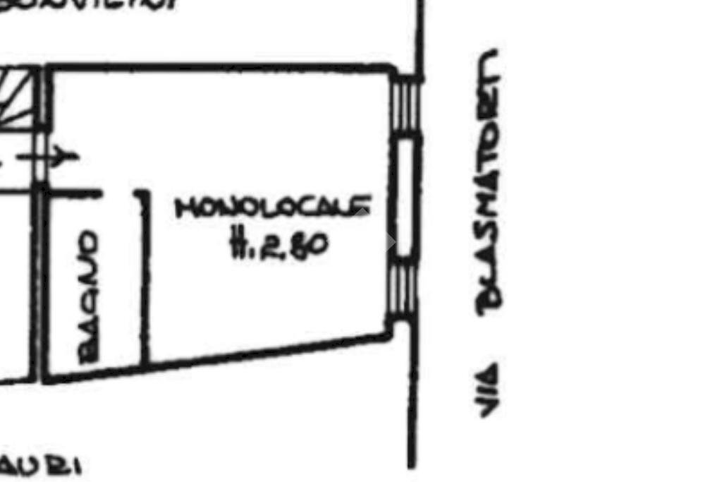 Monolocale Via Blasmatorti, Reggio nell'Emilia - planimetria 1