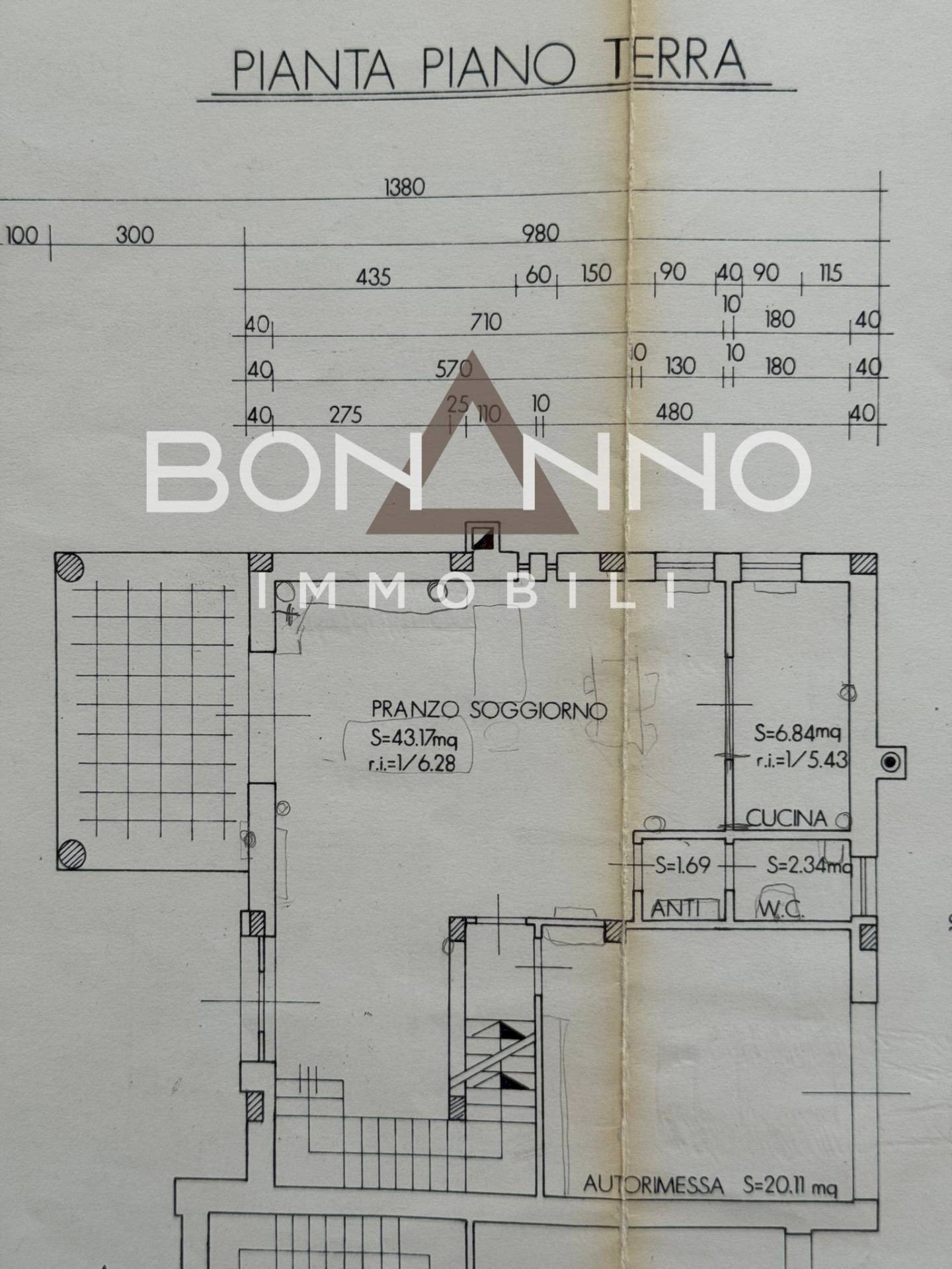 Foto 34 - Semi-detached house VIA MONTELLO
 
1, Riese Pio X - floor plans 1