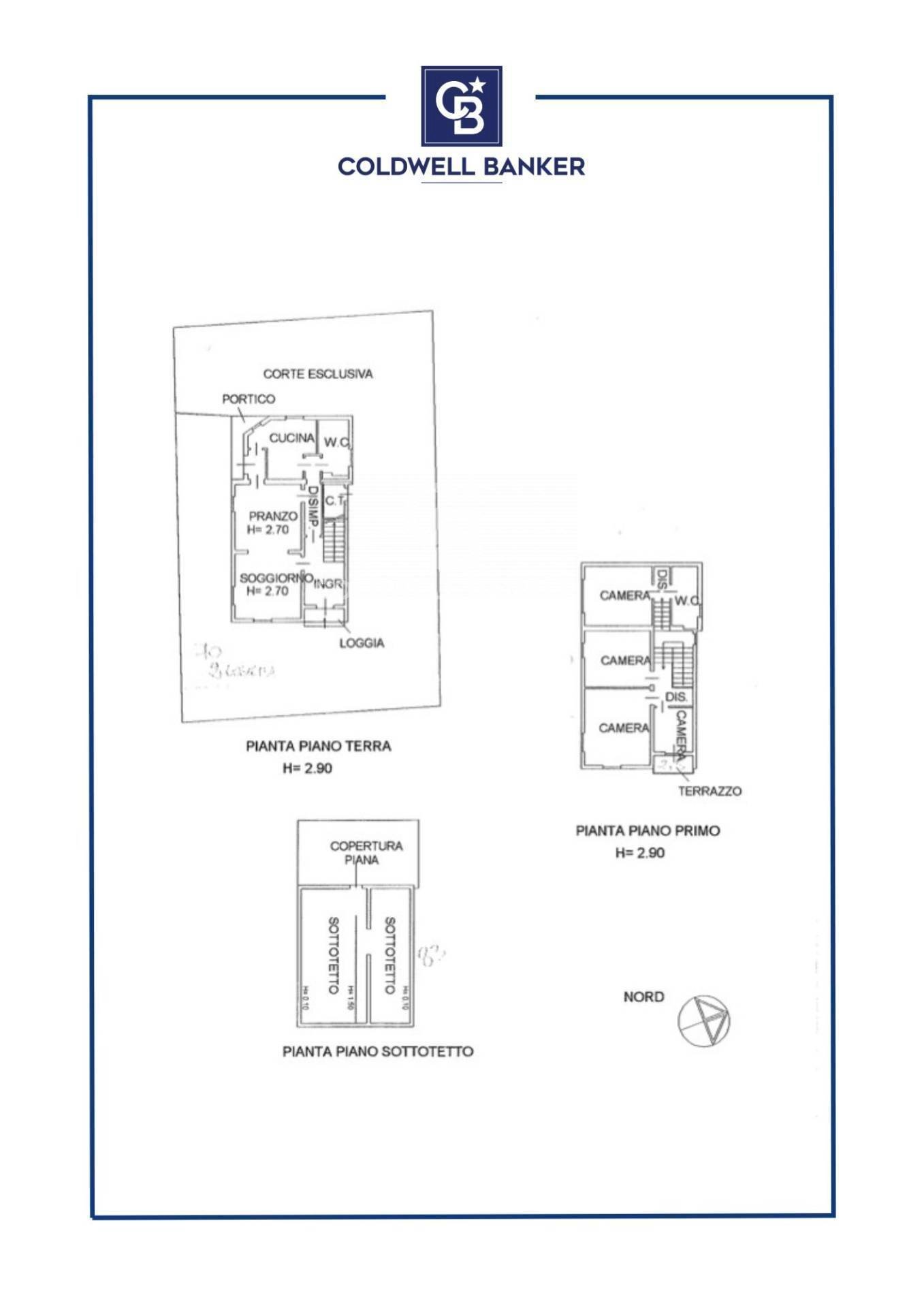 Foto 52 - Villa Via Provinciale Pesaro
 
115, Mondaino - planimetria 1
