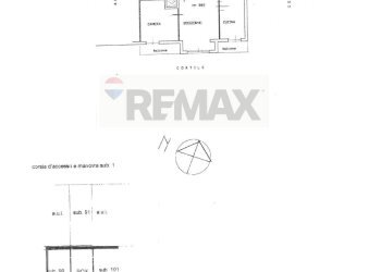 Planimetria appartamento e box - Quadrilocale Piazza Giovanni XXIII
 
71, Senago - foto 34