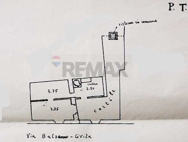 Pianta 2D - Casa indipendente Via Balsamo Civita
 
39, Zafferana Etnea - planimetria 1
