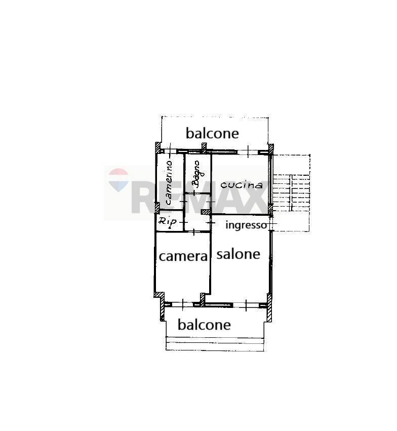 Pianta 2D - Appartamento via san gregorio
 
75, Aci Castello - planimetria 1