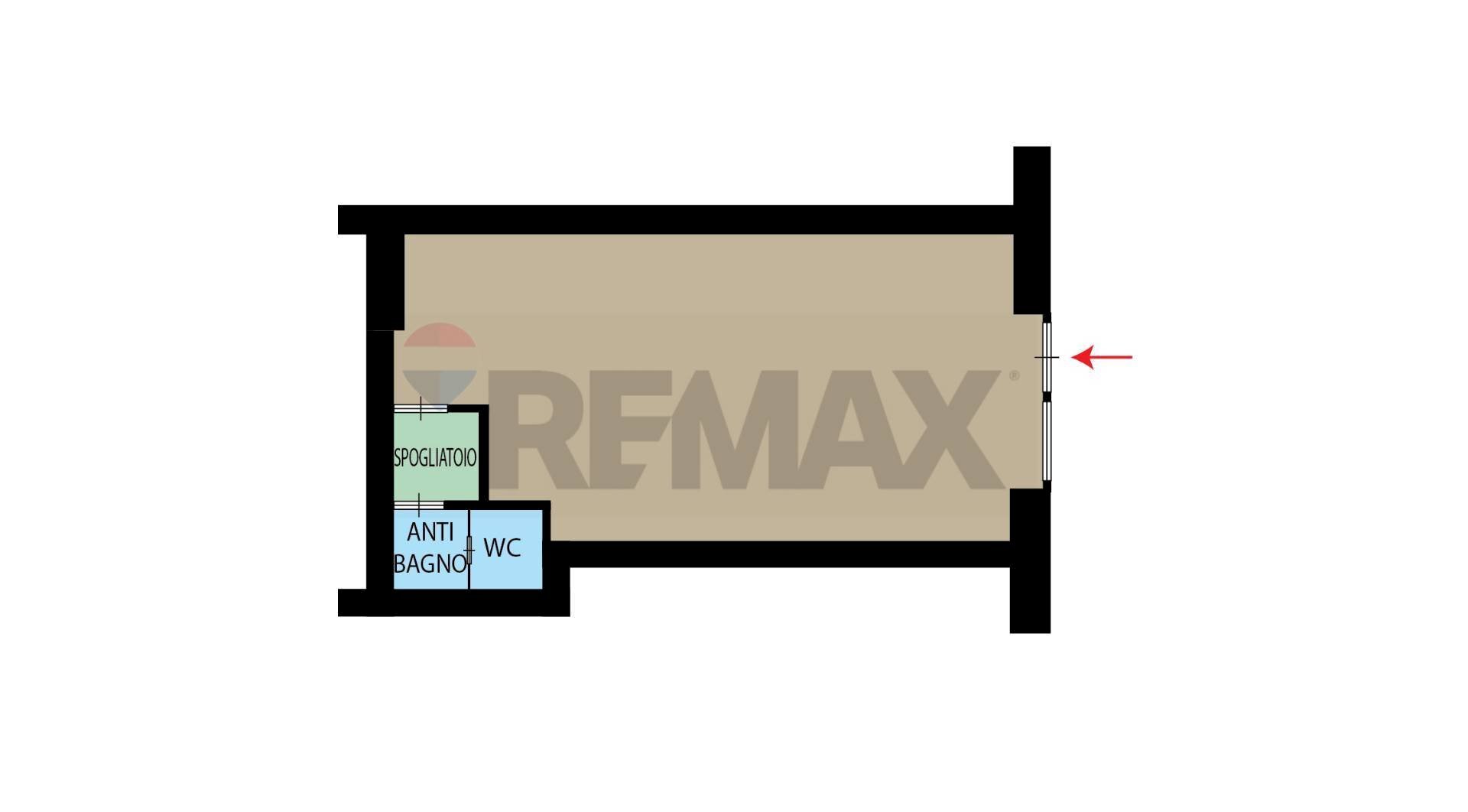 Pianta 2D - Attività Commerciale Via De Vito Maurizio Piscicelli
 
114, Napoli - planimetria 1