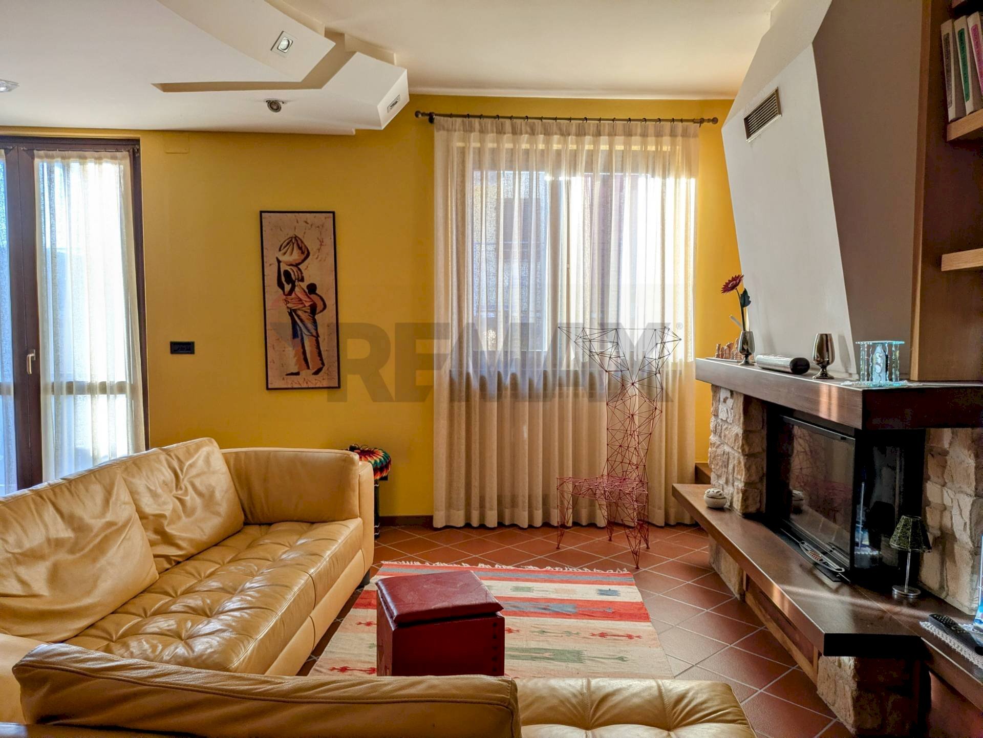 Soggiorno - Casa indipendente Pian Camuno - foto 2