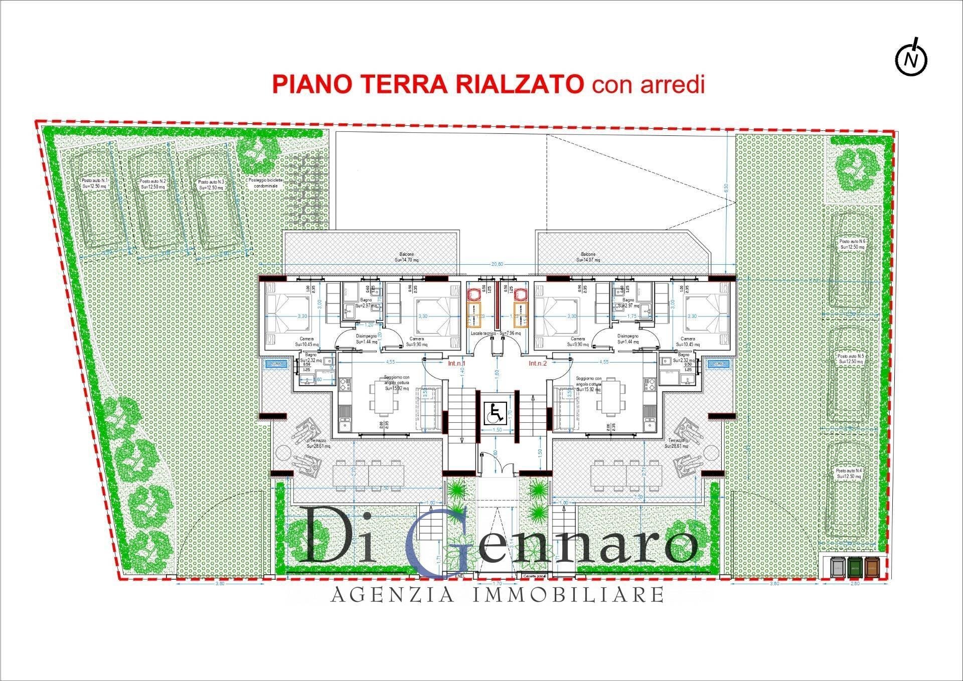 Foto 21 - Trilocale via Ponza, Tortoreto - planimetria 1