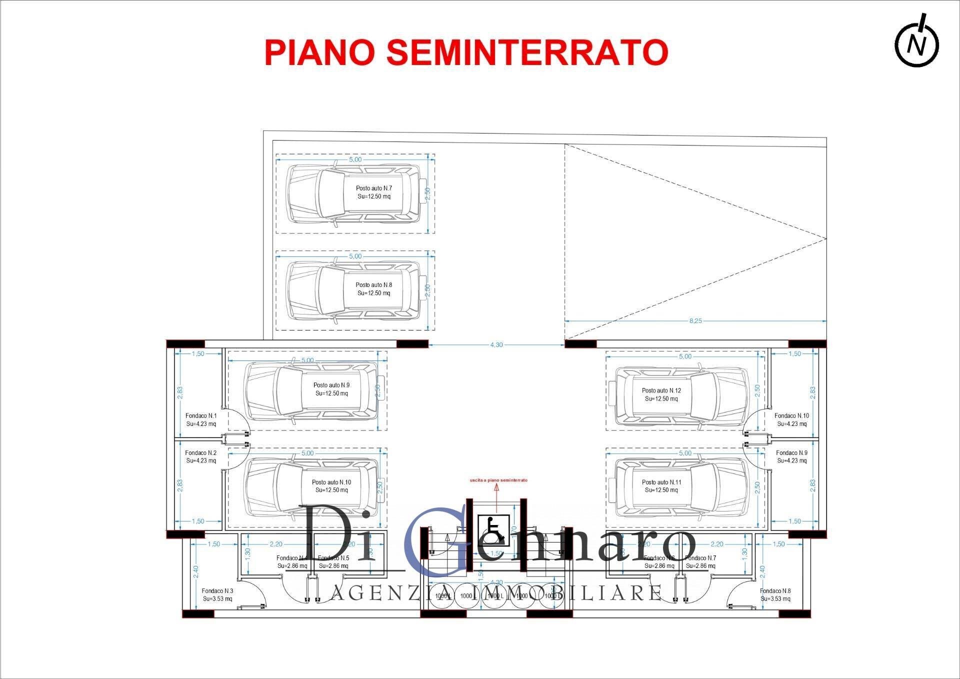 Foto 21 - Three-room apartment via Ponza, Tortoreto - floor plans 1