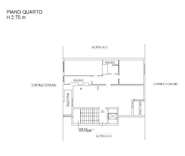 Foto 36 - Three-room apartment Via Paolo Mezzanotte
 
4, Milano - floor plans 1